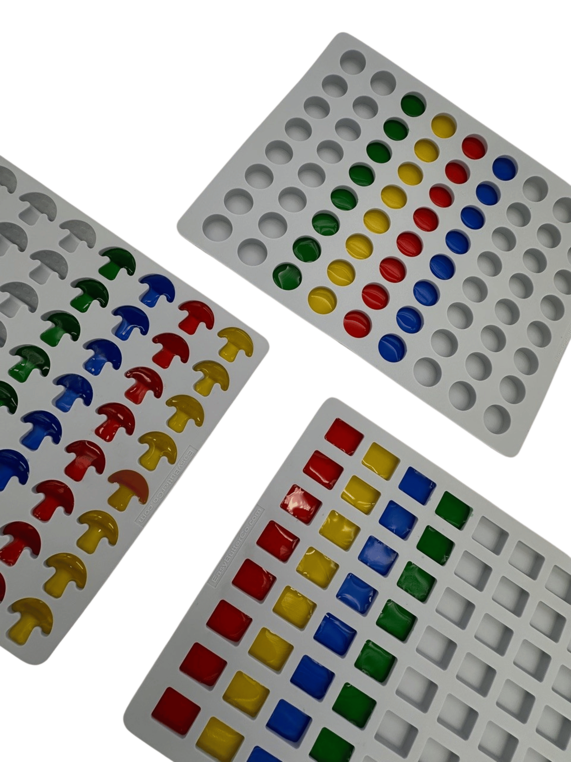 3 Gummy Molds