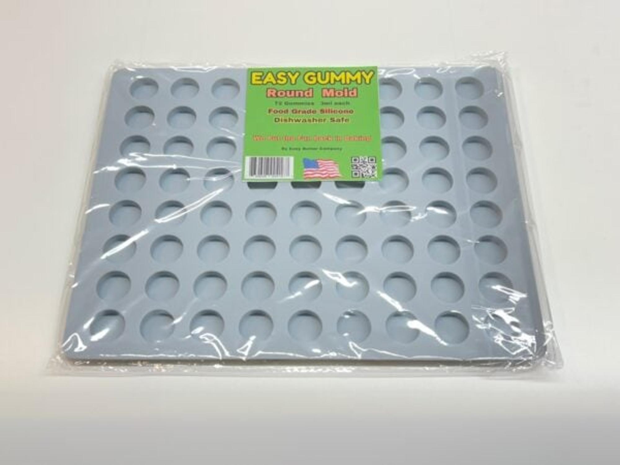 ROUND MOLDS 3ml 72 per sheet